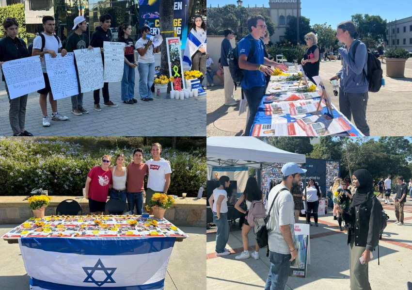 Hillel of San Diego supported on-campus vigils and education programs at each of our four campuses- SDSU, UCSD, CSUSM, and USD